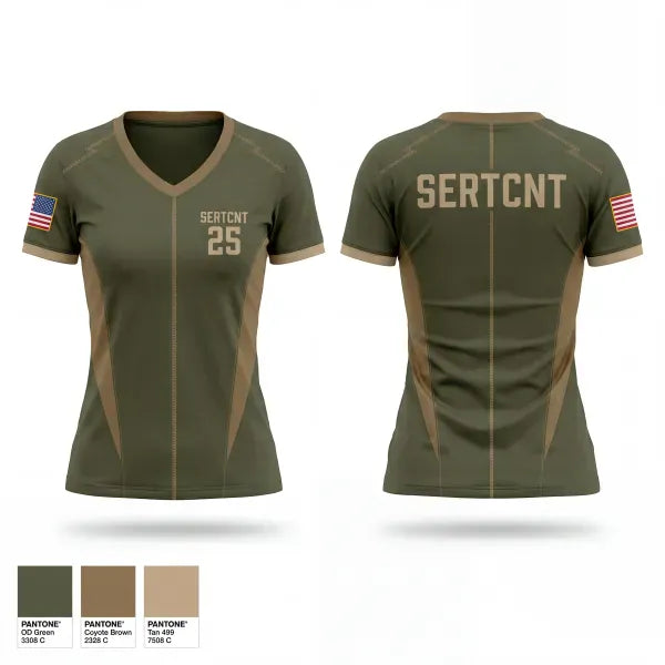 Womens Short Sleeve Vneck Shirt, SERT-CNT, Police, Teamtime, Team time, sublimation, custom sports apparel, team uniforms, spirit wear, spiritwear, sports uniforms, custom shirts, team store, custom team store, fundraiser sports, apparel fundraiser