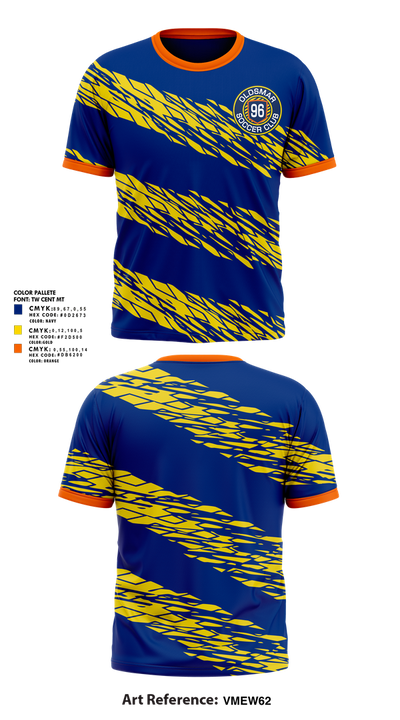 Oldsmar Soccer Club 88985804 Short Sleeve Performance Shirt - 1