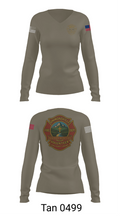 Simmonsville VFD 9385181 Women's Long Sleeve V-neck Shirt - 77