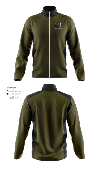 Fleece Jacket, Slapsquatch, Ice Hockey, Teamtime, Team time, sublimation, custom sports apparel, team uniforms, spirit wear, spiritwear, sports uniforms, custom shirts, team store, custom team store, fundraiser sports, apparel fundraiser