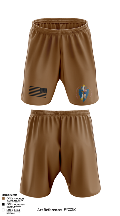 B Co. 1/114th polo Athletic Shorts With Pockets - 1