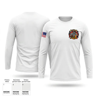Long Sleeve Performance Shirt, Fort Worth Fire Department, Fire Department, Teamtime, Team time, sublimation, custom sports apparel, team uniforms, spirit wear, spiritwear, sports uniforms, custom shirts, team store, custom team store, fundraiser sports, apparel fundraiser