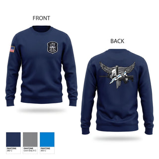 Crew Neck Sweatshirt, Lima Police Swat, Police, Teamtime, Team time, sublimation, custom sports apparel, team uniforms, spirit wear, spiritwear, sports uniforms, custom shirts, team store, custom team store, fundraiser sports, apparel fundraiser