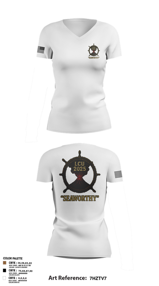Womens Short Sleeve Vneck Shirt, LCU 2025 kings mountain, Army, Teamtime, Team time, sublimation, custom sports apparel, team uniforms, spirit wear, spiritwear, sports uniforms, custom shirts, team store, custom team store, fundraiser sports, apparel fundraiser