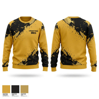 Crew Neck Sweatshirt, Lawrence County Oilers, Baseball, Teamtime, Team time, sublimation, custom sports apparel, team uniforms, spirit wear, spiritwear, sports uniforms, custom shirts, team store, custom team store, fundraiser sports, apparel fundraiser