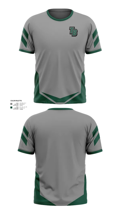 Twelve Bridges Rhinos 96167977 Short Sleeve Performance Shirt - 51