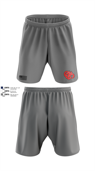 Athletic Shorts With Pockets, Cy creek fire 22, , Teamtime, Team time, sublimation, custom sports apparel, team uniforms, spirit wear, spiritwear, sports uniforms, custom shirts, team store, custom team store, fundraiser sports, apparel fundraiser