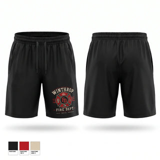 Athletic Shorts With Pockets, Winthrop Fire Department, Fire Department, Teamtime, Team time, sublimation, custom sports apparel, team uniforms, spirit wear, spiritwear, sports uniforms, custom shirts, team store, custom team store, fundraiser sports, apparel fundraiser