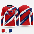 Touchet Redhawks Basketball 16435101 Long Sleeve Performance Shirt 1