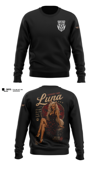 Cerberus unit Crew Neck Sweatshirt - 21