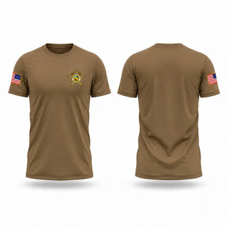 Old School Cotton Feel Shirt, Center Township Constable Office, Police, Teamtime, Team time, sublimation, custom sports apparel, team uniforms, spirit wear, spiritwear, sports uniforms, custom shirts, team store, custom team store, fundraiser sports, apparel fundraiser