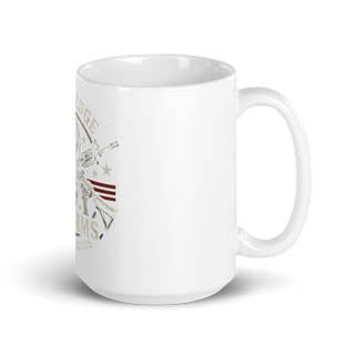 Elite edge firearms 22698132 White Glossy Mug - Small