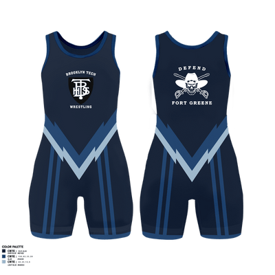 Brooklyn Tech 92469521 Wrestling Singlet - 3