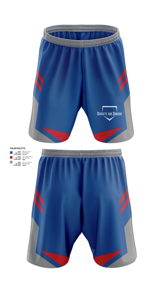 Athletic Shorts With Pockets, Dugouts and Dingers, Baseball, Teamtime, Team time, sublimation, custom sports apparel, team uniforms, spirit wear, spiritwear, sports uniforms, custom shirts, team store, custom team store, fundraiser sports, apparel fundraiser
