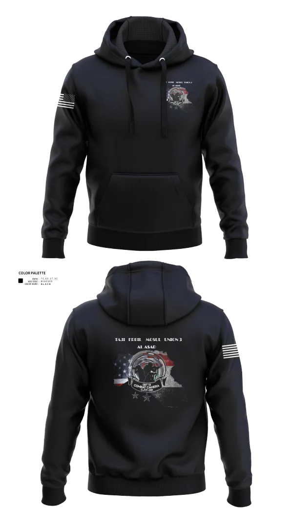 Hoodie, 982nd Combat Camera Co., , Teamtime, Team time, sublimation, custom sports apparel, team uniforms, spirit wear, spiritwear, sports uniforms, custom shirts, team store, custom team store, fundraiser sports, apparel fundraiser