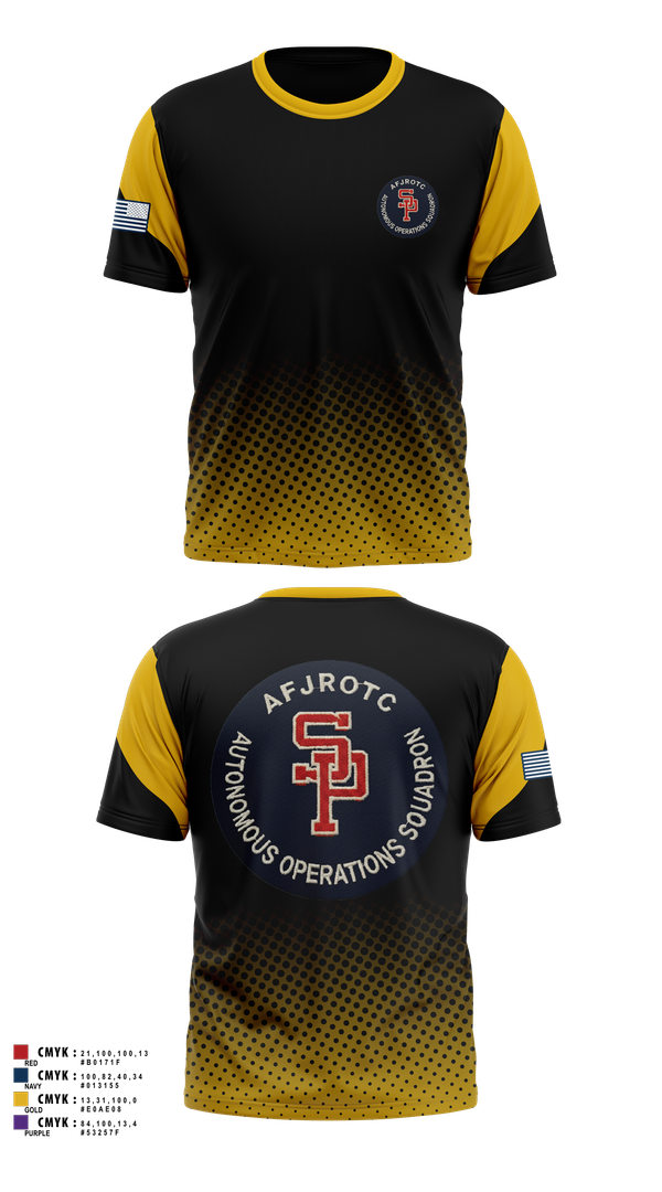 Short Sleeve Performance Shirt, AFJROTC MS-081 DRONE TEAM, , Teamtime, Team time, sublimation, custom sports apparel, team uniforms, spirit wear, spiritwear, sports uniforms, custom shirts, team store, custom team store, fundraiser sports, apparel fundraiser