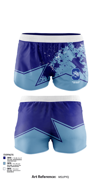 Suffern High School Cross Country 81370462 Women's Shorts - 51