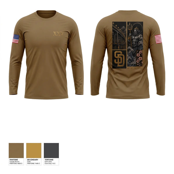 Long Sleeve Performance Shirt, MSRON, Navy, Teamtime, Team time, sublimation, custom sports apparel, team uniforms, spirit wear, spiritwear, sports uniforms, custom shirts, team store, custom team store, fundraiser sports, apparel fundraiser