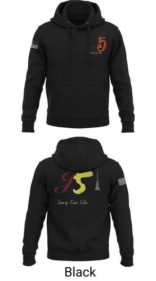 Hoodie, Jonny Five Film, , Teamtime, Team time, sublimation, custom sports apparel, team uniforms, spirit wear, spiritwear, sports uniforms, custom shirts, team store, custom team store, fundraiser sports, apparel fundraiser