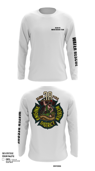 Long Sleeve Performance Shirt, Klein Fire 38, Fire Department, Teamtime, Team time, sublimation, custom sports apparel, team uniforms, spirit wear, spiritwear, sports uniforms, custom shirts, team store, custom team store, fundraiser sports, apparel fundraiser
