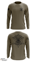Richland County Sheriff's Department Training Unit Long Sleeve Rash Guard Shirt - 6