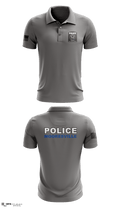 Mooresville Police Department 44990637 Short Sleeve Performance Polo - 2