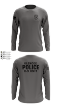 GLENCOE POLICE DEPARTMENT K9 67742238 Long Sleeve Performance Shirt - 6