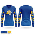 Lions Women's Long Sleeve V-neck Shirt - 1