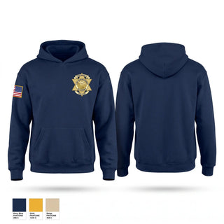 Hoodie, Porterville College Police Academy, Police, Teamtime, Team time, sublimation, custom sports apparel, team uniforms, spirit wear, spiritwear, sports uniforms, custom shirts, team store, custom team store, fundraiser sports, apparel fundraiser