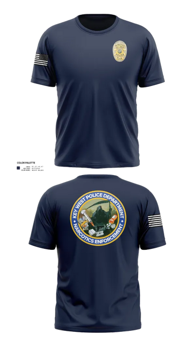 Key West Police Department 73873971 Short Sleeve Performance Shirt - 22
