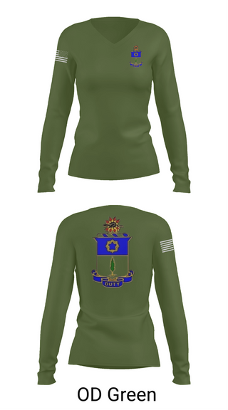 Womens Long Sleeve Vneck Shirt, C co. 4/21 Nightfighters, , Teamtime, Team time, sublimation, custom sports apparel, team uniforms, spirit wear, spiritwear, sports uniforms, custom shirts, team store, custom team store, fundraiser sports, apparel fundraiser