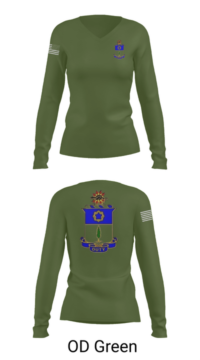 C co. 4/21 Nightfighters 39562086 Women's Long Sleeve V-neck Shirt - 57