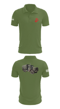 H&S Battalion HQ CO Station Motor T 63932738 Short Sleeve Performance Polo - 47