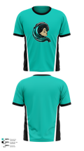 Jersey Shore Wave Short Sleeve Performance Shirt - 1