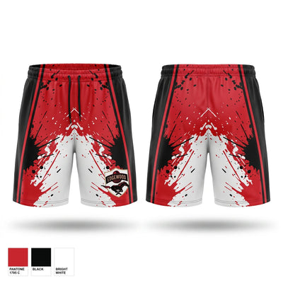 Edgewood High School Soccer Athletic Shorts With Pockets - 1
