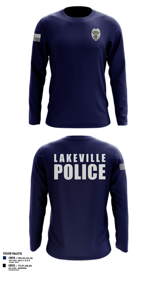 Long Sleeve Performance Shirt, Lakeville Police Department, , Teamtime, Team time, sublimation, custom sports apparel, team uniforms, spirit wear, spiritwear, sports uniforms, custom shirts, team store, custom team store, fundraiser sports, apparel fundraiser