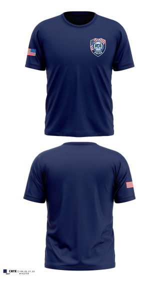 Old School Cotton Feel Shirt, City of Gladwin Police, Police, Teamtime, Team time, sublimation, custom sports apparel, team uniforms, spirit wear, spiritwear, sports uniforms, custom shirts, team store, custom team store, fundraiser sports, apparel fundraiser
