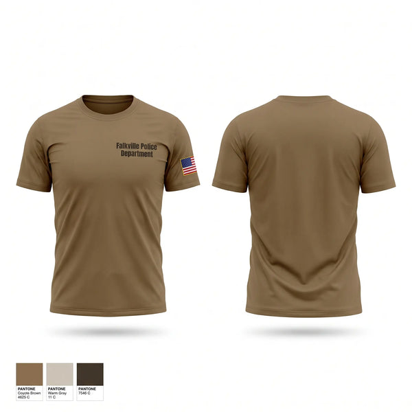 Short Sleeve Performance Shirt, Falkville Police Department, Police, Teamtime, Team time, sublimation, custom sports apparel, team uniforms, spirit wear, spiritwear, sports uniforms, custom shirts, team store, custom team store, fundraiser sports, apparel fundraiser