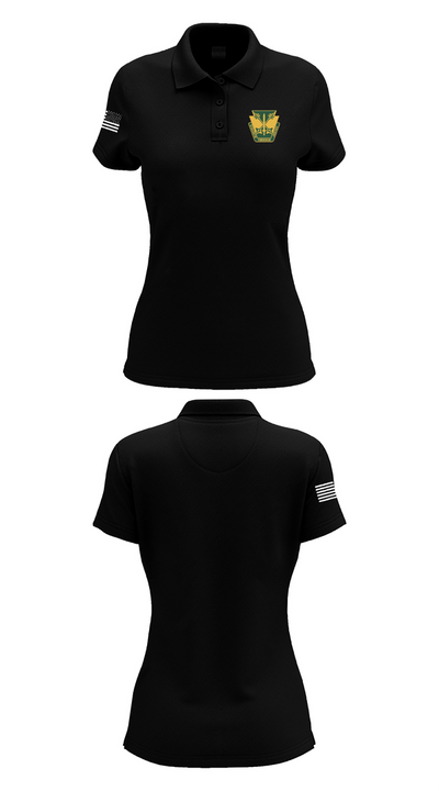 165th MP Battalion 62240089 Women's Short Sleeve Performance Polo  - 33
