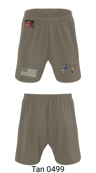 NAVSTA MAYPORT SECURITY 9551014 Athletic Shorts With Pockets - 66