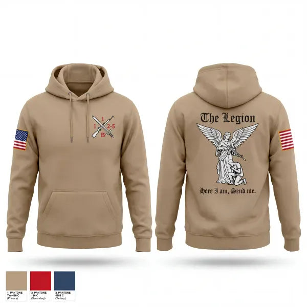 Hoodie, 1st Platoon / B CO / 2-5 CAV, Army, Teamtime, Team time, sublimation, custom sports apparel, team uniforms, spirit wear, spiritwear, sports uniforms, custom shirts, team store, custom team store, fundraiser sports, apparel fundraiser
