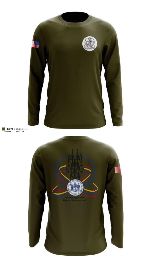 Long Sleeve Performance Shirt, Divcomm, Police, Teamtime, Team time, sublimation, custom sports apparel, team uniforms, spirit wear, spiritwear, sports uniforms, custom shirts, team store, custom team store, fundraiser sports, apparel fundraiser
