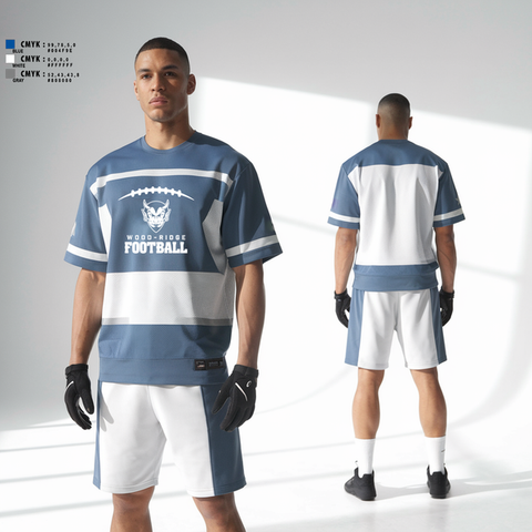 Short Sleeve Performance Shirt, Wood-Ridge Football, , Teamtime, Team time, sublimation, custom sports apparel, team uniforms, spirit wear, spiritwear, sports uniforms, custom shirts, team store, custom team store, fundraiser sports, apparel fundraiser
