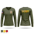 Grayson SRT Women's Long Sleeve V-neck Shirt - 1