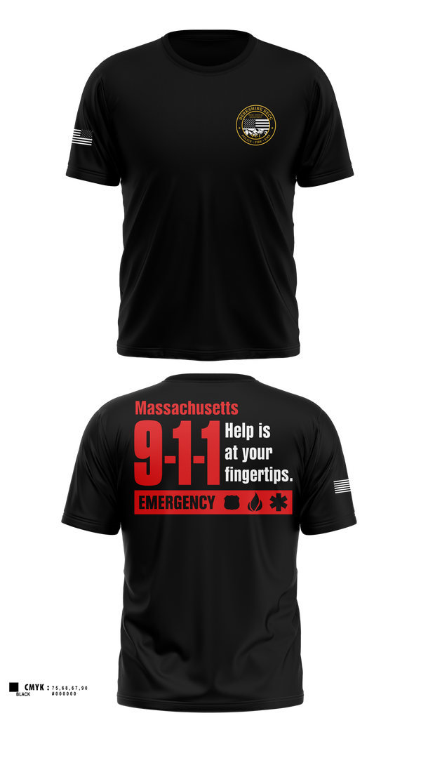 Short Sleeve Performance Shirt, Berkshire RECC, Police, Teamtime, Team time, sublimation, custom sports apparel, team uniforms, spirit wear, spiritwear, sports uniforms, custom shirts, team store, custom team store, fundraiser sports, apparel fundraiser