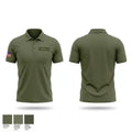 1st battalion 6th marines Short Sleeve Performance Polo - 1