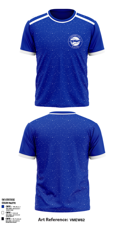 La Liga side Deportivo Alavés Short Sleeve Performance Shirt - 1