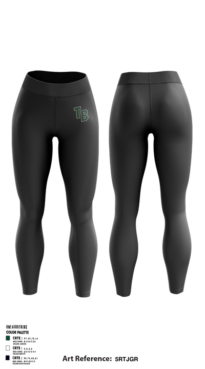Twelve Bridges Rhinos 96167977 Womens Leggings - 1