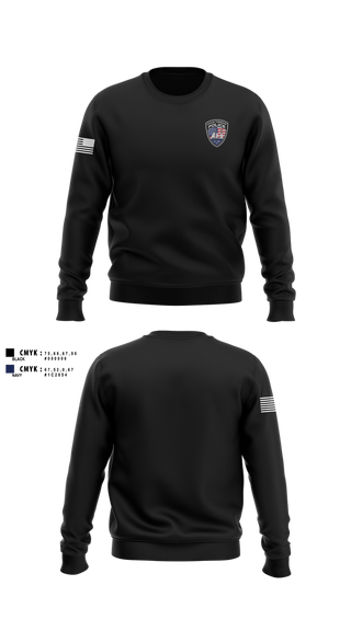 Crew Neck Sweatshirt, Ocean Township Police, Police, Teamtime, Team time, sublimation, custom sports apparel, team uniforms, spirit wear, spiritwear, sports uniforms, custom shirts, team store, custom team store, fundraiser sports, apparel fundraiser
