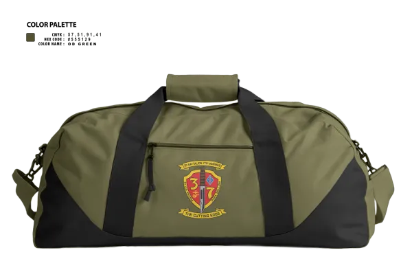 Duffle Bag, 3/7, Marines, Teamtime, Team time, sublimation, custom sports apparel, team uniforms, spirit wear, spiritwear, sports uniforms, custom shirts, team store, custom team store, fundraiser sports, apparel fundraiser
